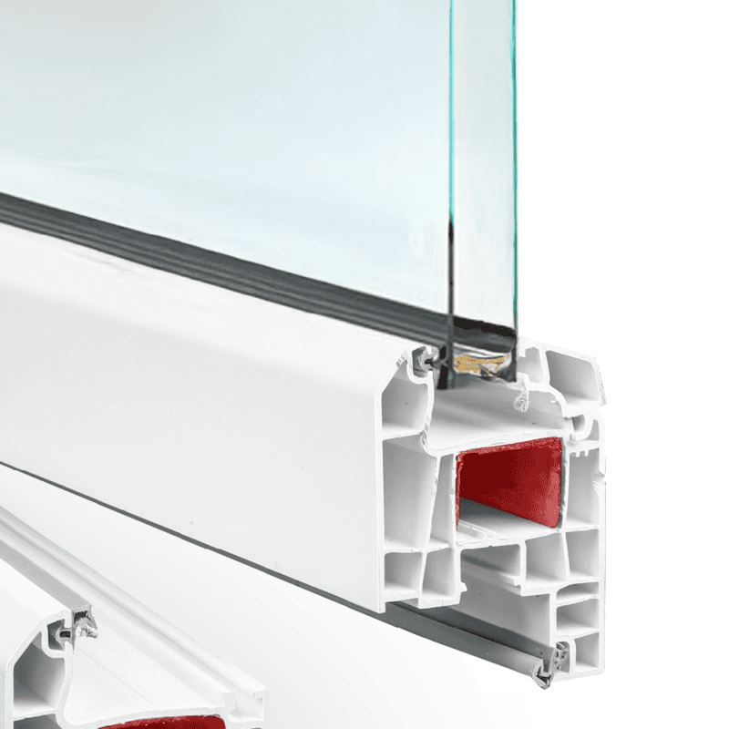 ŞAFAK 60mm 4 Odacıklı Sistem | Akpoint PVC Çözümleri safak destek saci | Akpoint PVC Kapı ve Pencere Sistemleri